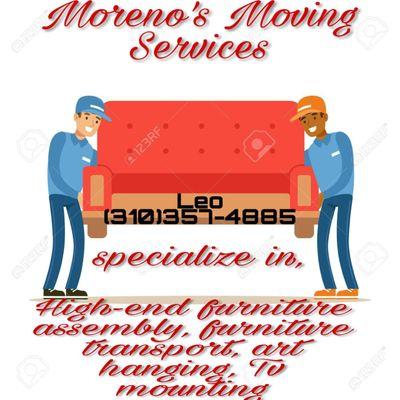 Moreno's Moving Services