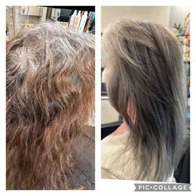 Matching Natural Salt ands Pepper Tones by Talin