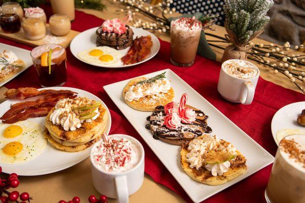 Winter Wonderland Brunch menu at JOJO Coffeehouse