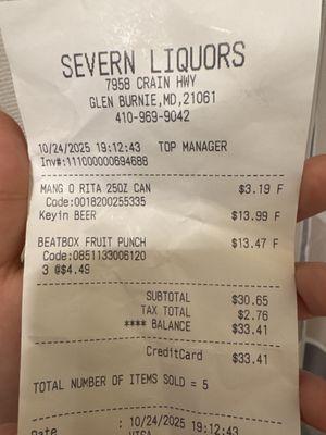 Severn Liquors