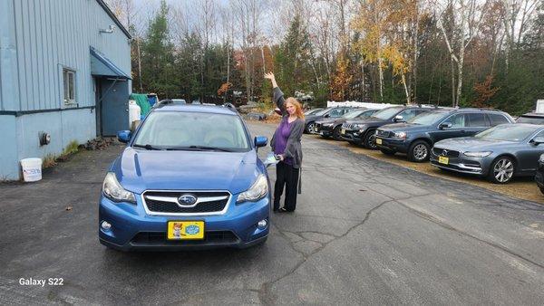 So grateful for such a quick and painless purchase! On the road again!