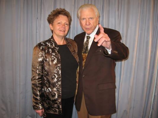 Susan with Gil Boyne, Founder and Executive Director of the American Council of Hypnotist Examiners through 2010.