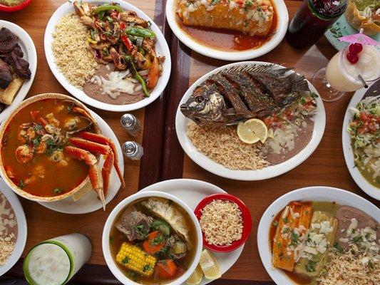 Mouthwatering favorites from Gloria's Cafe!