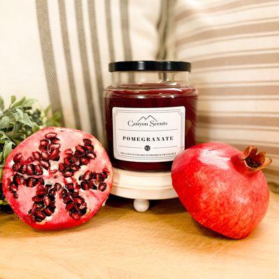 Pomegranate Candle