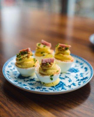 Deviled eggs Instagram: EatDrinkNRepeat