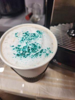 Our buddy the elf latte