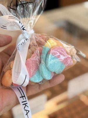 Amazing FIKA Swedish sour candies.