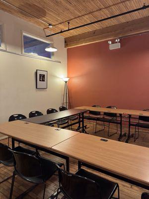 One of the classrooms