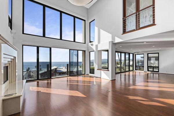 This is the view from the living room to watch the main bot channel of Marina Del Rey. 7306 Vista del Mar Lane, Playa Del Rey, CA