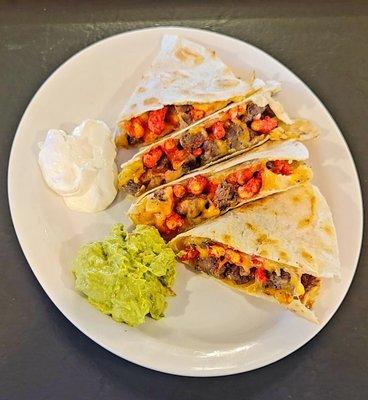 Asada quesadilla made flamin!!!