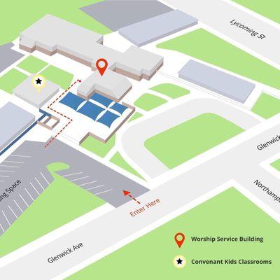 Service will be at Multi-Purpose Room