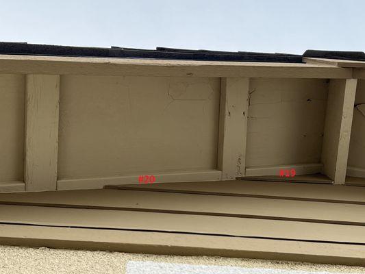 Ponderosa Homes using fire-resistant material with a two year manufacturer's warranty when all structural warranty is ten years