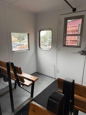 Caboose seating