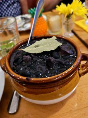 Feijoada. OK version. Needed pork outside of sausage but fine