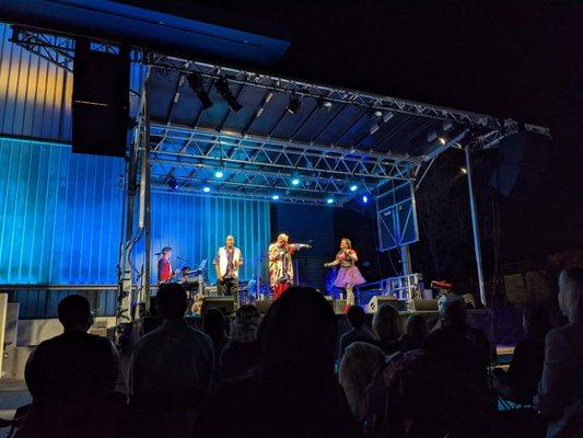 Cameron Mitchell Bell taking lead on stage.