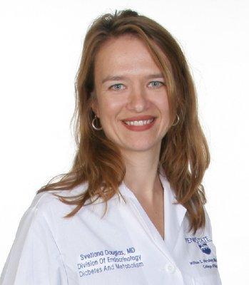 Dr. Svetlana Shifrin -Douglas, Board Certified Endocrinologist.