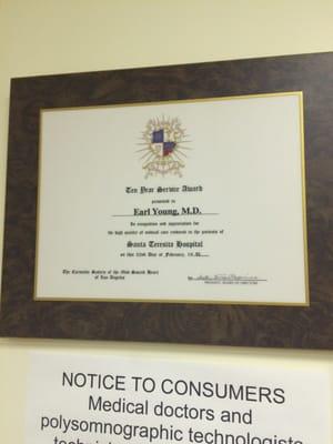 Earl S Young, MD