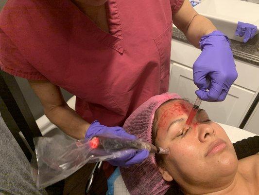 Dr. MariAle Foley at Viva Skin Spa . PRF