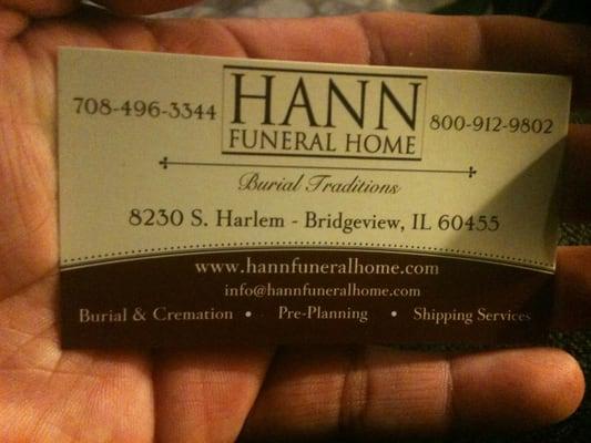 Hann Funeral Home