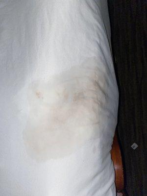 It's still wet and we checked in at 11pm.