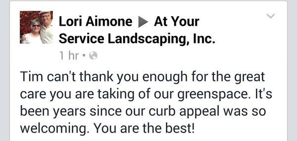 At Your Service Landscaping