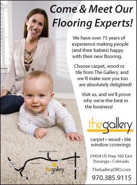 Print advertisement for The Gallery