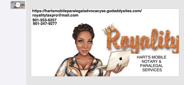Hart Mobile Notary and Paralegal Advocacy Service