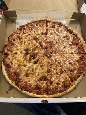 Large cheese pizza