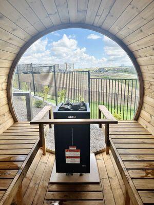 Outdoor Sauna Pod