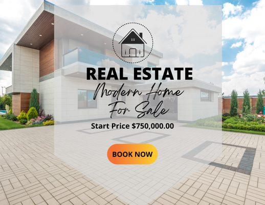 Modern Home For Sale!