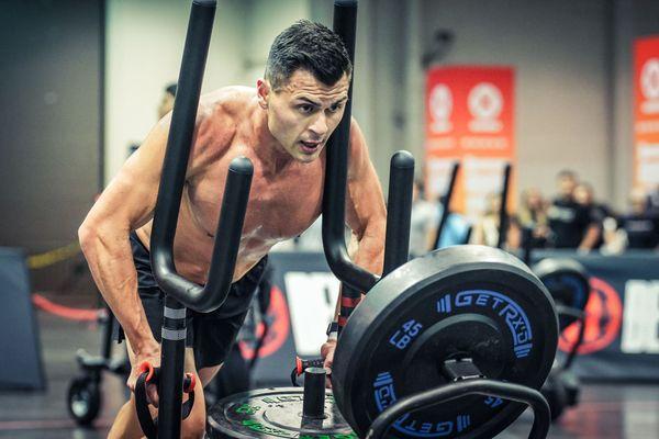 Another fitness race. Deka Fit so cal 2025, 8th overall men's elite, 2nd place overall men's elite teams