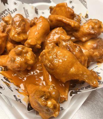 Golden Flame sauce bone-in wings