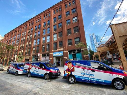 Air duct cleaning and disinfection service at Children's House Child Care.
