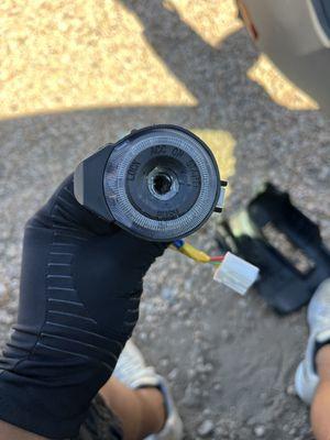 Broken ignition replacement