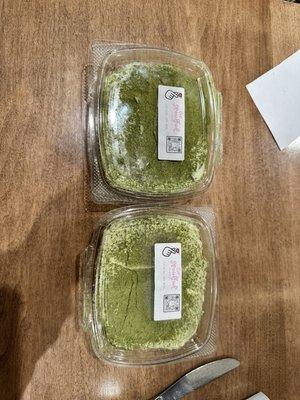 Matcha tiramisu