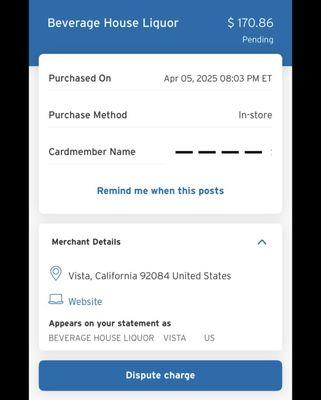 Beverage House Liquor