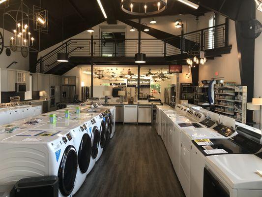 Our appliance sales floor