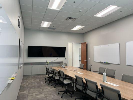 Conference room installation & setup.