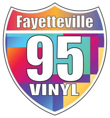 95 Vinyl of Fayetteville logo. We strive to assist our customers in making their projects in to works of art.