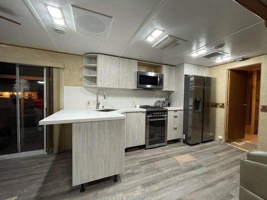 Custom kitchen cabinets