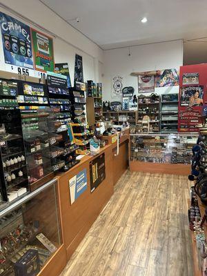 Walkway in the store