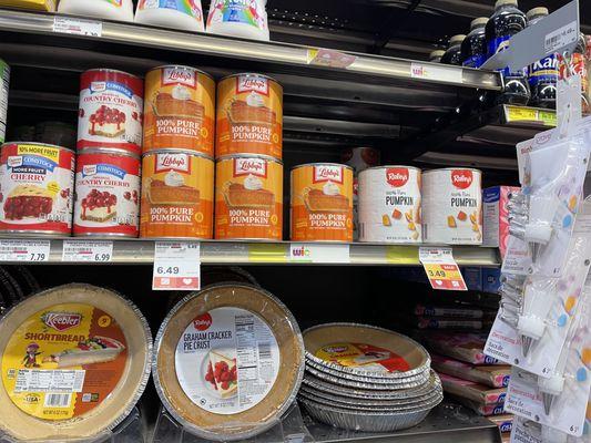 September 30, 2025 - I need the smaller cans of pumpkin. Darn....