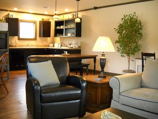 Living Room looking into dining/kitchen