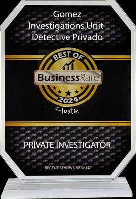 Gomez Investigations Unit -Detective Privado