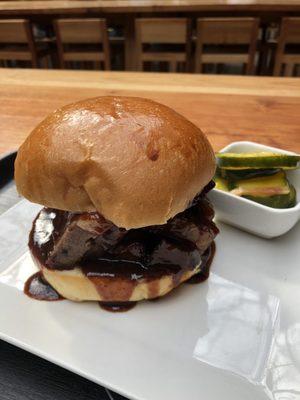 Brisket sandwich