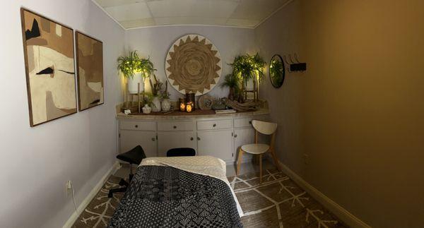 Massage room bliss