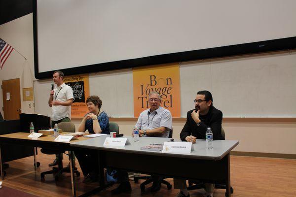 Presenting with authors at the Tucson Festival of Books