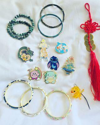 All the goodies we bought!