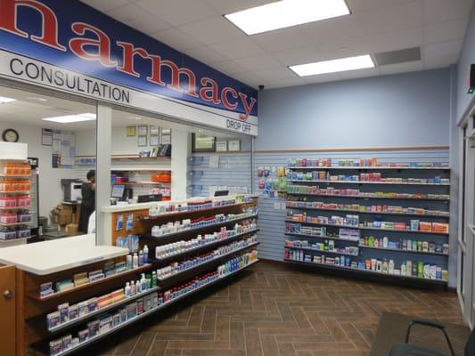 New Care Pharmacy OTC area