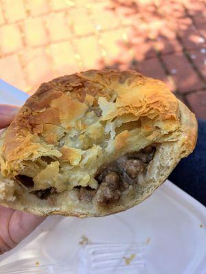 Scottish meat pie- sooo good!